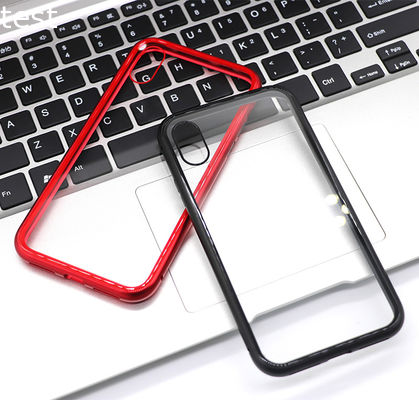 2019 Ultra thin sublimation phone case covers tempered glass magnetic phone case mobile phone shell for iphone