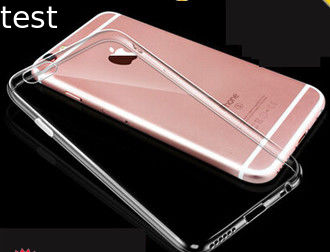 Ultra slim TPU Transparent Clear for iphone 6s for iphone 7 case cover for smartphone