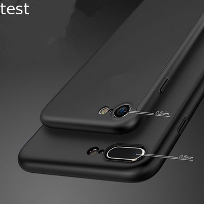 2017 New Full Cover Phone Case with tempered glass for Iphone 8