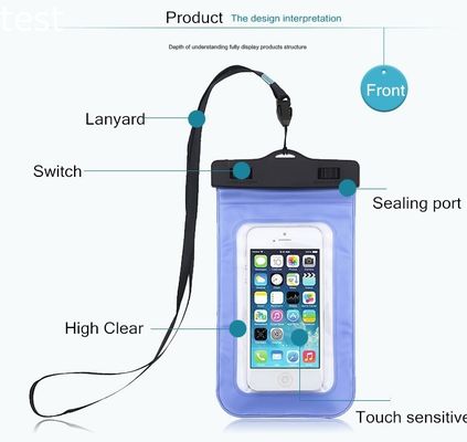 2019 New Waterproof Phone Case for iPhone X, Water Proof Phone Case bag for iphone 8
