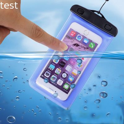2017 Hot selling PVC water proof phone case mobile phone bag cell phone pouch with OEM for iphone7/7plus