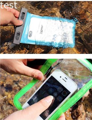 2017 Hot selling PVC water proof phone case mobile phone bag cell phone pouch with OEM for iphone7/7plus
