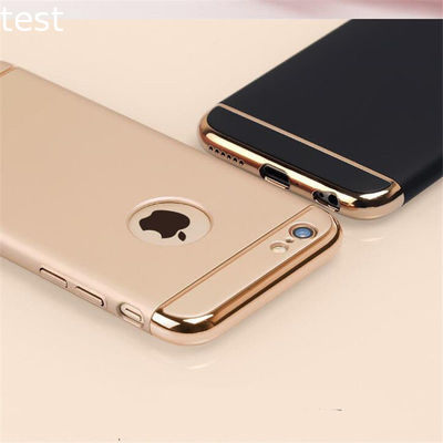 For iphone 6/6s metal 3 in 1 electroplating mobile phone cover case for iphone6/6s