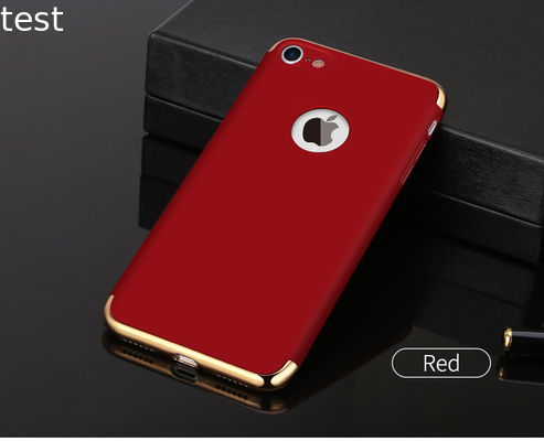 2017 new hard pc 3 in 1 original phone case for iphone 7/7s mobile phone back cover