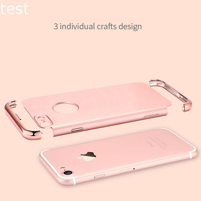 Factory Price 3in1 Phone Case,360 Degree Full Case For iPhone 6/6p/7/7plus