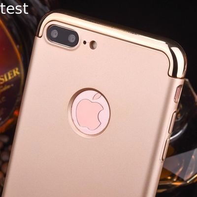 Wholesale 3in1 Phone Case for Iphone 8,360 Degree Full Cover Case Can Print Logo