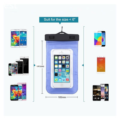Mobile Accessory New Arrival Mobile cell Phone PVC Waterproof Bag for iphone 8