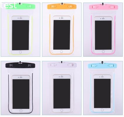 Mobile Accessory New Arrival Mobile cell Phone PVC Waterproof Bag for iphone 8