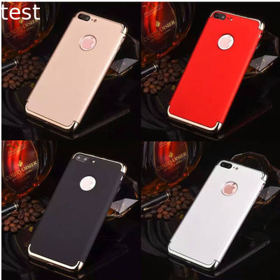 Fashional design 3 in 1 PC phone cover for I phone 7 case,360 full body for I phone7 case