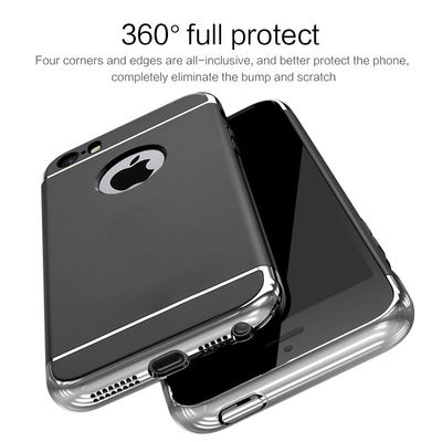 Fashional design 3 in 1 PC phone cover for I phone 7 case,360 full body for I phone7 case