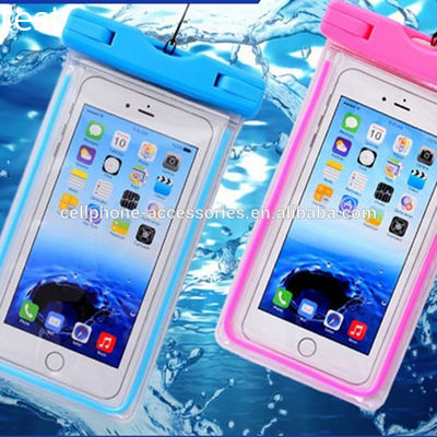 100% Sealed Waterproof shockproof Bag Pouch Phone Case For iPhone 6 6S 7 8 Plus 5S SE For Samsung S8 S6 Edge S7 Edge