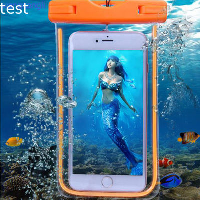 Underwater LED Light Armlet Water proof Phone Case,WaterProof Case for iphone 8