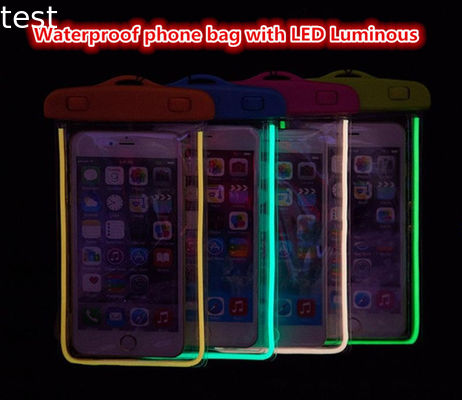 2017 Newest Pvc mobile phone waterproof bag with Armband water proof case