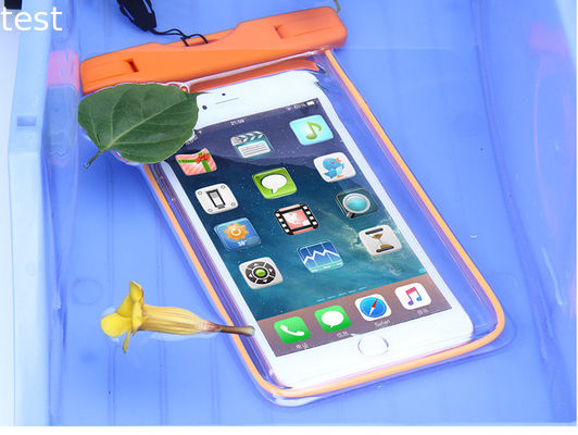 New design light up pvc bag waterproof mobile phone case for iphone 8