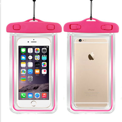 Summer Hot Sale For iPhone 7 Waterproof Phone Case Night Light, Water Proof Phone Cases For iPhone 8