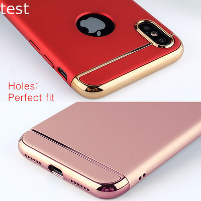 For iphone 8 case cover 2017 new product luxury 3 in 1 cell phone case for iphone 8
