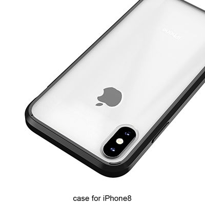 Clear Soft Transparent Glossy Mobile Phone Case For iPhone x