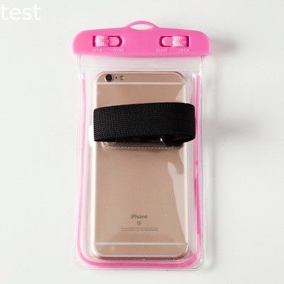 2017 New led light armband waterproof bag for mobile phone,water proof dry bag