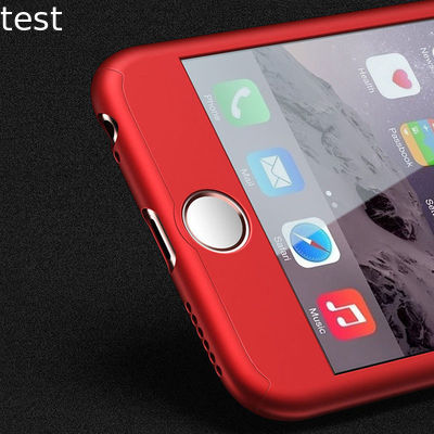 High quality for iphone 8 360 full cover mobile phone case with screen protector