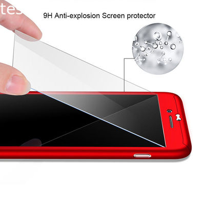 High quality for iphone 8 360 full cover mobile phone case with screen protector