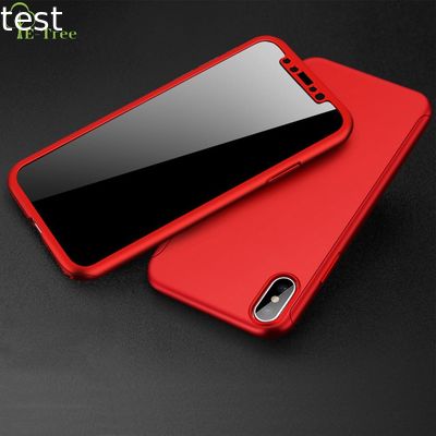 For Iphone 10 Cellphone Case , 360 Degree Protective Mobile Cover For Iphone X 10 Case Cover