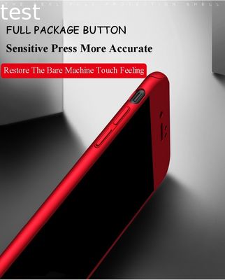 Wholesale 360 full cover Phone Case with nano film for Iphone 8