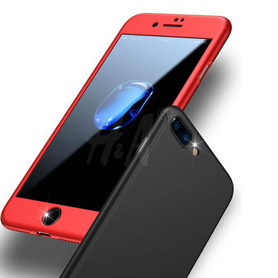 Wholesale 360 full cover Phone Case with nano film for Iphone 8