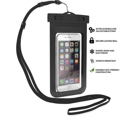 2018 Wholesale Price Phone Waterproof Case PVC Waterproof Phone Bag Waterproof Pouch