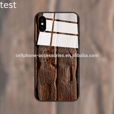 Tempered glass with customized logo full protective mold metal bumper mobile phone protective case cover for iphone 5/6/6 plus