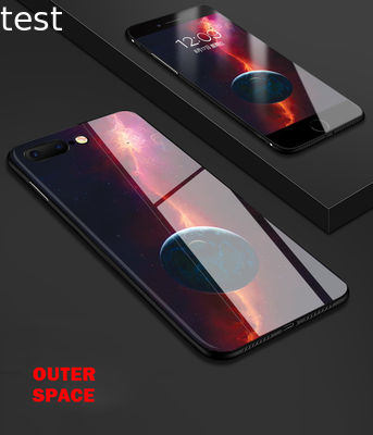 Amazon Newest Product Clean TPU with Glass best selling phone case
