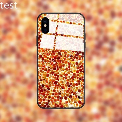 2018 Newest customized tempered glass cover cell phone case for iPhone X 8 7 6