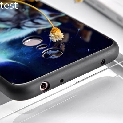 2018 Newest customized tempered glass cover cell phone case for iPhone X 8 7 6