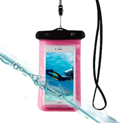 Float Airbag Waterproof Swimming Bag Mobile Phone Case Cover Dry Pouch Universal Diving Waterproof Phone Bag