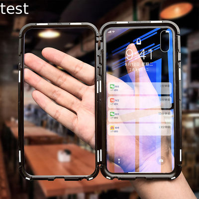 Top Selling Anti-Explosion Newly Arrival Absorption Cell Phone Magnetic Case Smartphone Full Cover for IPhone XMAX