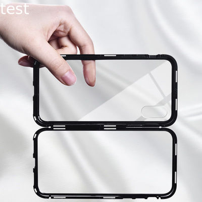 Universal Phone Models Transparent Clear Magnetic Mobile Phone Case for Samsung for Huawei for Iphone XR XMAX XS