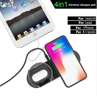 2019 usb fast wireless charger 4 in 1 wireless charger fast for smartphone and smartwatch and pad
