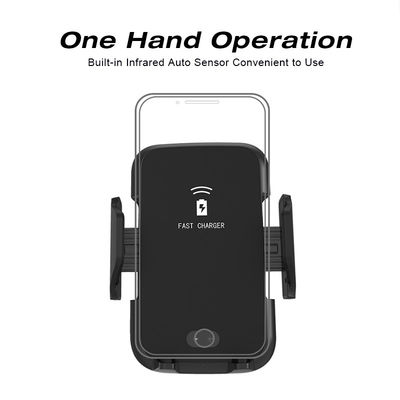 2019 Newest Car Mount Qi Wireless Charger For Phone Fast Wireless Charging Car Phone Holder Wireless Charging Car Mount