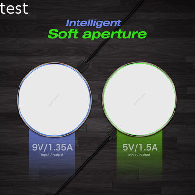 2019 Hot selling OEM Portable fast wireless mobile phone charger pad qi charger for iphone Xs/Xs max/Xr for samsung galaxy s9