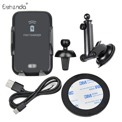 Portable cheap 10W Qi wireless charger Car Mount Fast Quick Receiver Mobile Phone Wireless Charger