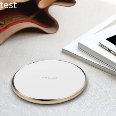 Newest design Thinnest 5/10W Fast Wireless Charger Qi Certified Wireless Charging Pad For iPhone Wireless Phone Charger