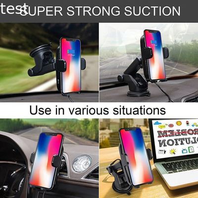 2019 Newest Qi charger wireless car mount protection for Samsung for iPhone  X Xs Max 9V/5V wireless charger