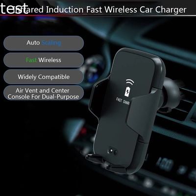 2019 lasted Qi wireless charger car mount  smart protection for Samsung for iPhone Xs Max 9V/5V