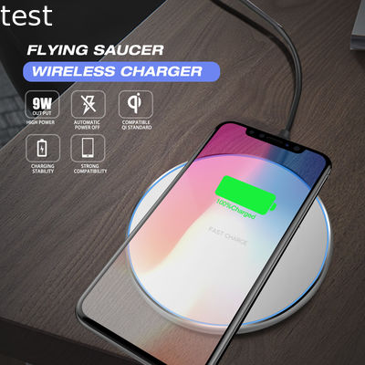 2019 lasted 5W/10W Quick Charge Fast QI non-slip ultra thin wireless charger for Iphone XS XR  latest Phone Models