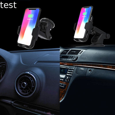 BHD 10W Wireless Charging Car Holder for Iphone for Samsung Output 9V/1.2A,5V/1.5A QI Standard Wireless Holder