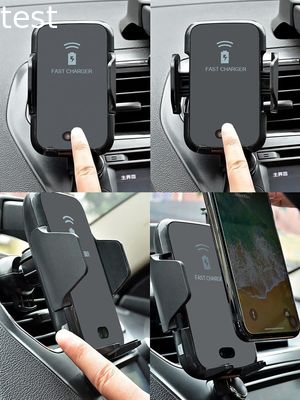 BHD 10W Wireless Charging Car Holder for Iphone for Samsung Output 9V/1.2A,5V/1.5A QI Standard Wireless Holder