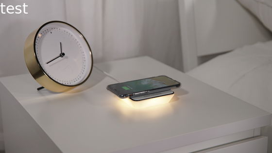 QI Certified Wireless Charger 2 in 1 Vibration Sensing Desk Lamp for iphone 8 XSMAX Charger Phone Wireless Charger Pad