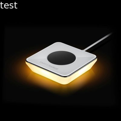 Night Light Qi Wireless Charger Fast Charging Pad Dock for IPhone X XS XR Max Samsung Galaxy S8 S9 Plus Note 9 Charge Induction