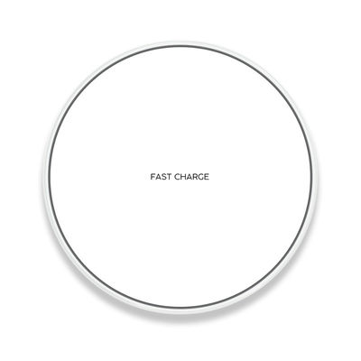 Qi Certified Wireless Fast Wireless Charger 9V Ultra-light Wireless Charging Pad for iPhone X 8 8 Plus for Samsung Galaxy S9