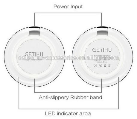 2017 Newest wireless charging pad for Samsung Galaxy S6 / S6 Edge iPhone 7 Qi Wireless Charger