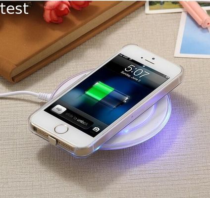 Wholesales Qi Wireless charger for Samsung galaxy s8 for iphone 7 6s 6plus cell phone accessories portable mobile phone charger